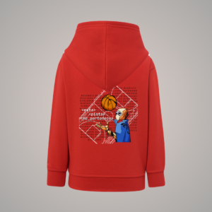 SUDADERA INFANTIL RBT-ONE CODIGO BINARIO CON CAPUCHA