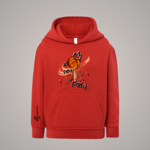 sudadera baloncesto infantil spining con capucha